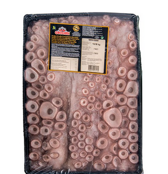 Ośmiornica na tacce 1000/2000, Pochodzenie: FAO 34 Premium, BOX 8kg