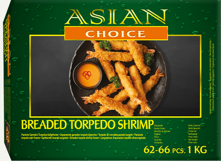 Torpeddo Shrimp 26/30, 10 x 1kg BOX