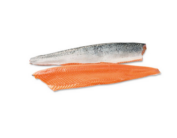 Salmon Fillet 600/1000g 10% Glazing, 10kg BOX